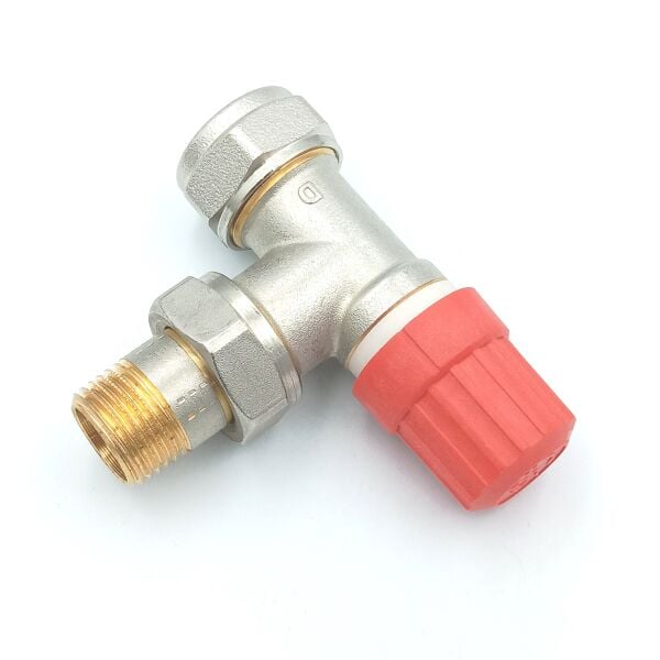 Köşe Pex Termostatik Vana Gövdesi 1/2'' (Pex 16x2)