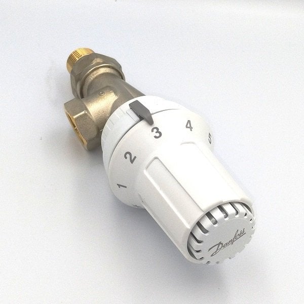 Horizontal Angle Thermostatic Radiator Valve