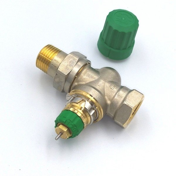 Basınçtan Bağımsız Düz Termostatik Vana Gövdesi