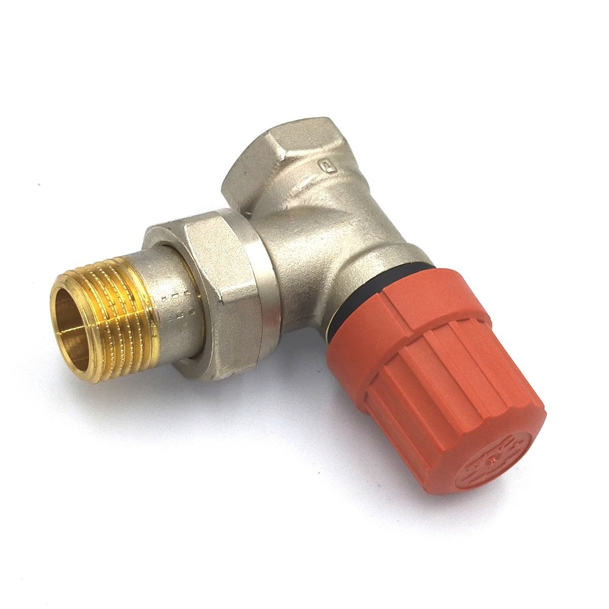 Eckregulierendes Thermostatventilgehäuse 1/2''