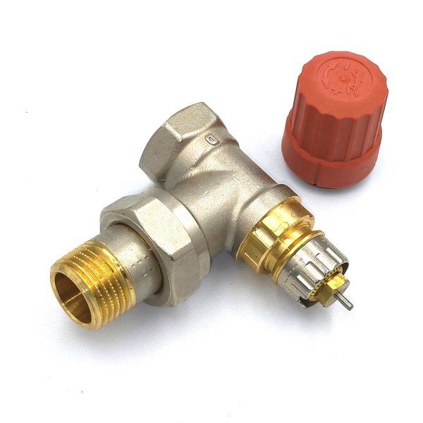 Eckregulierendes Thermostatventilgehäuse 1/2''