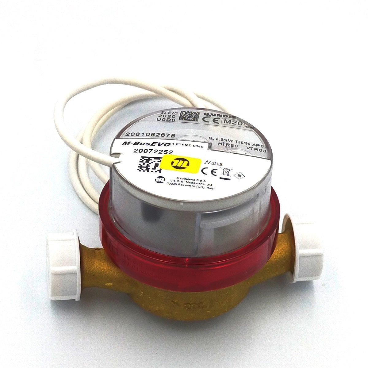 Qundis DN15 110 mm M-Bus Sıcak Su Sayacı