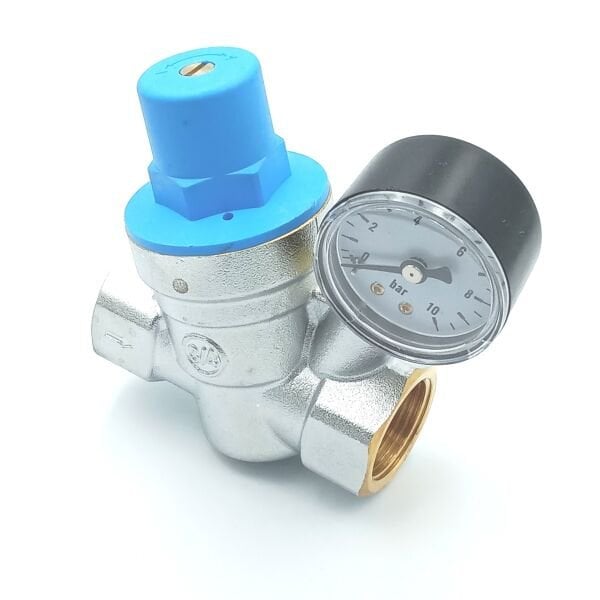 Eğimli Manometreli Basınç Düşürücü DN20