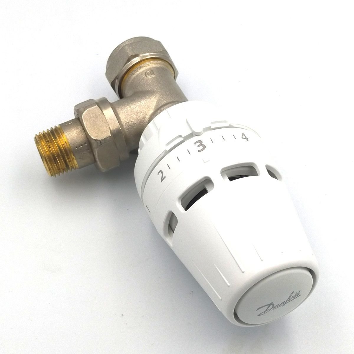Regus Corner Thermostatic Radiator Valve (16x2 Pex)