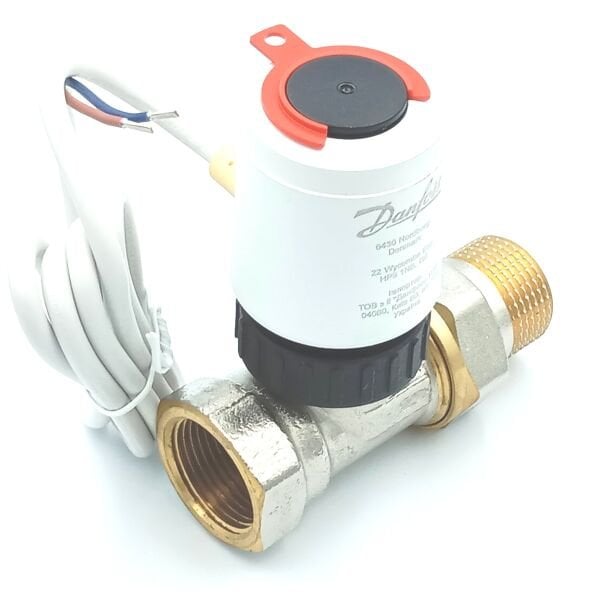 DN20 İki Yollu Motorlu Kontrol Vanası ( 1,85 m³/saat )