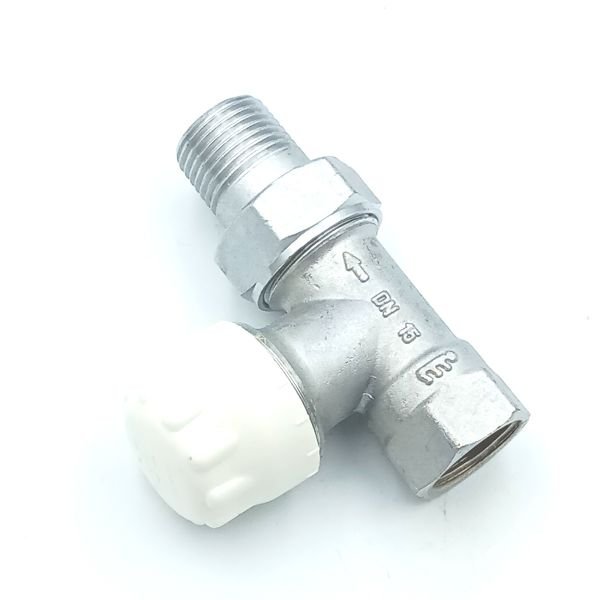 ECA Düz Termostatik Vana Gövdesi 1/2''