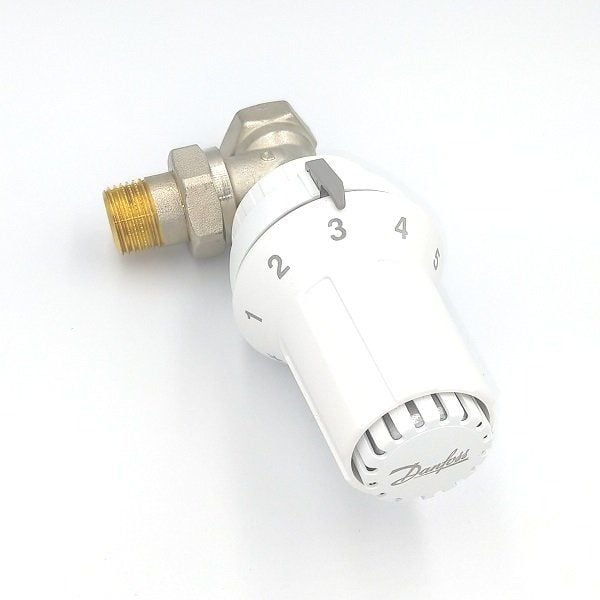 Köşe Termostatik Radyatör Vanası 3/4''